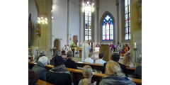 Festgottesdienst zum 50jahrigen Priesterjubiläum von Stadtpfarrer i.R. Geistlichen Rat Ulrich Trzeciok (Foto: Karl-Franz Thiede)